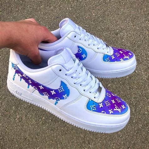 blue louis vuitton air force ones|air force 1s louis vuitton.